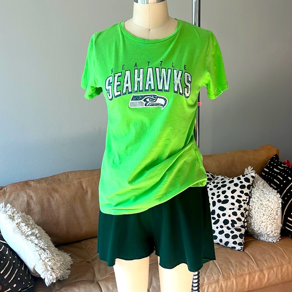 Women’s Seahawks Neon Green NFL Fanatics size small